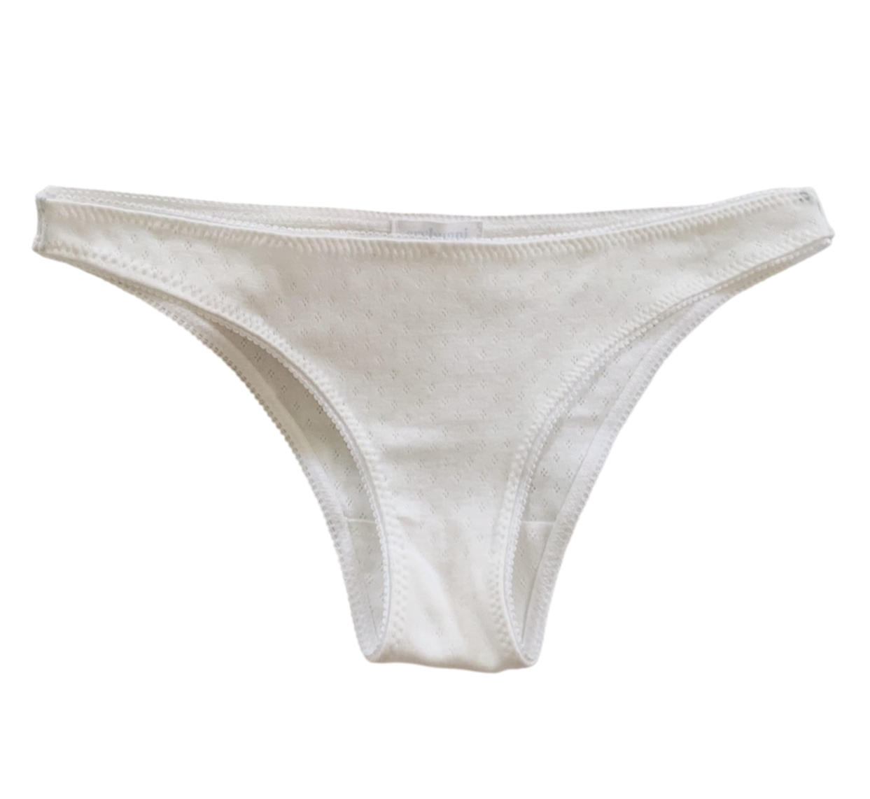 Diamond White Pointelle Undies