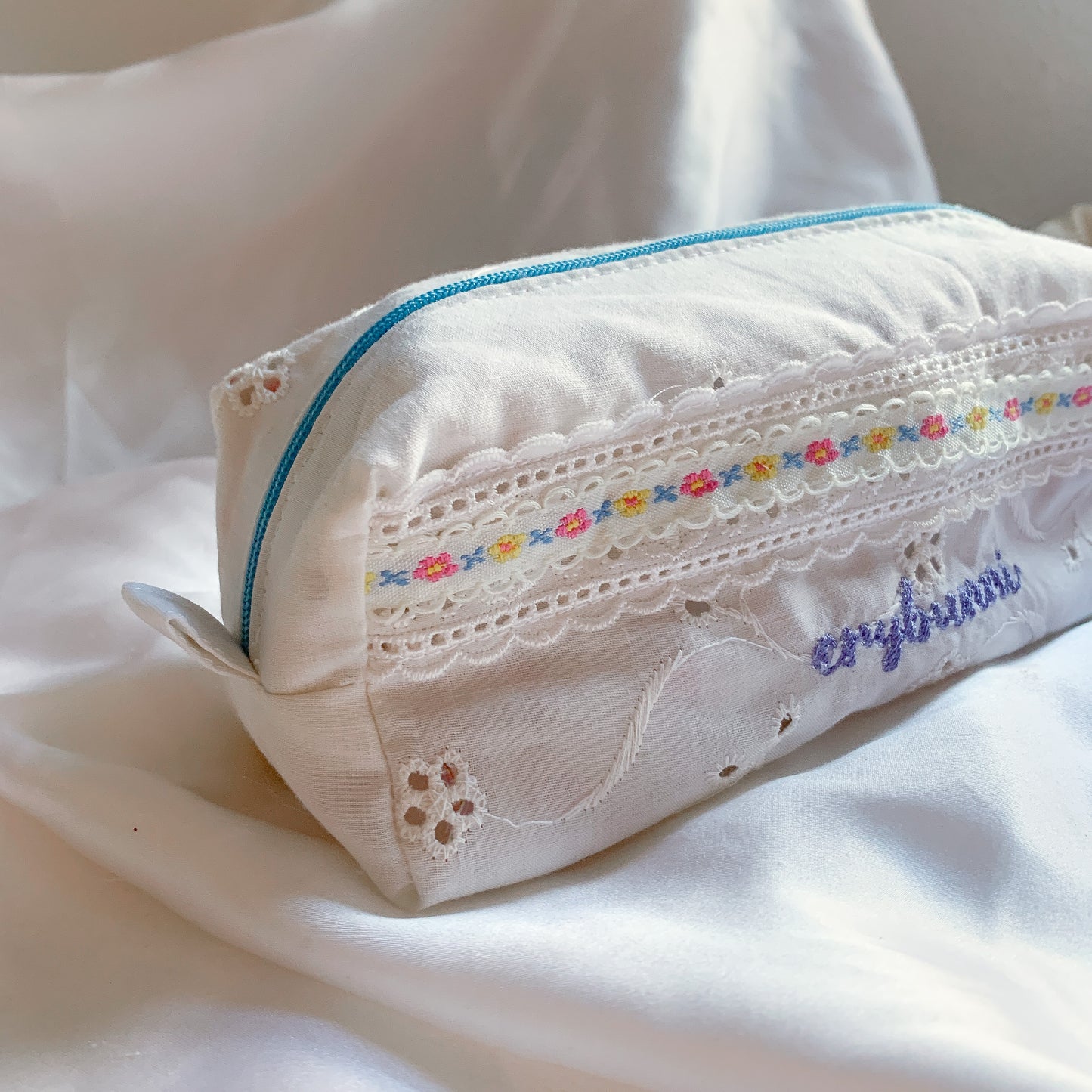 Charlotte Lace Makeup Bag