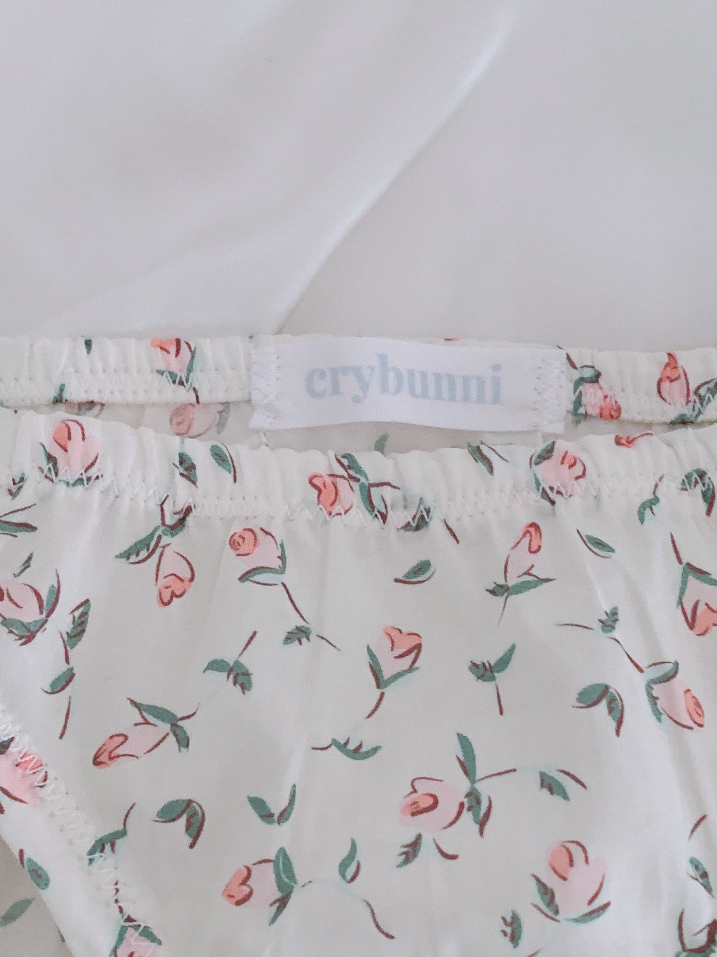 Pastel Roses Ruffle Undies