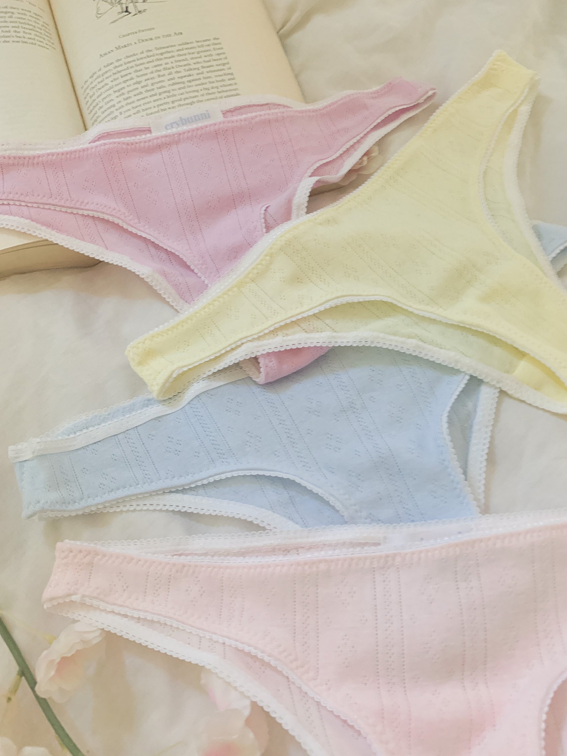 Higher Quality, Durable Nature Baby Pointelle Knickers - Natural Singlets &  Underwear 